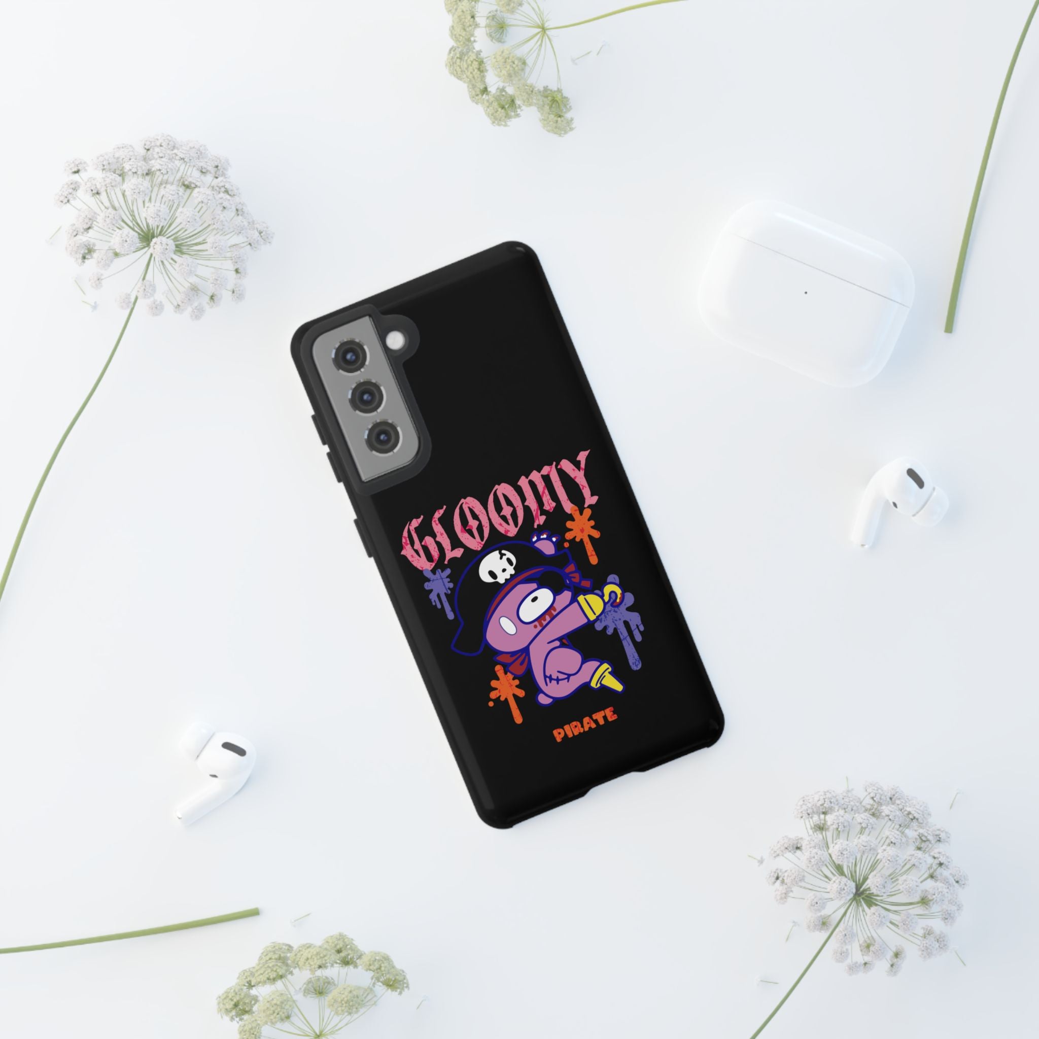 gloomy bear Halloween pirate Phone Case